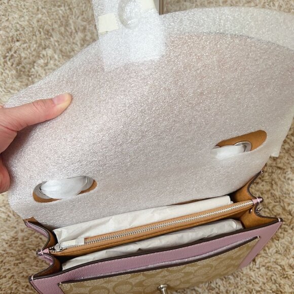 Coach Lane Shoulder Bag In Signature Canvas - Picture 7 of 10